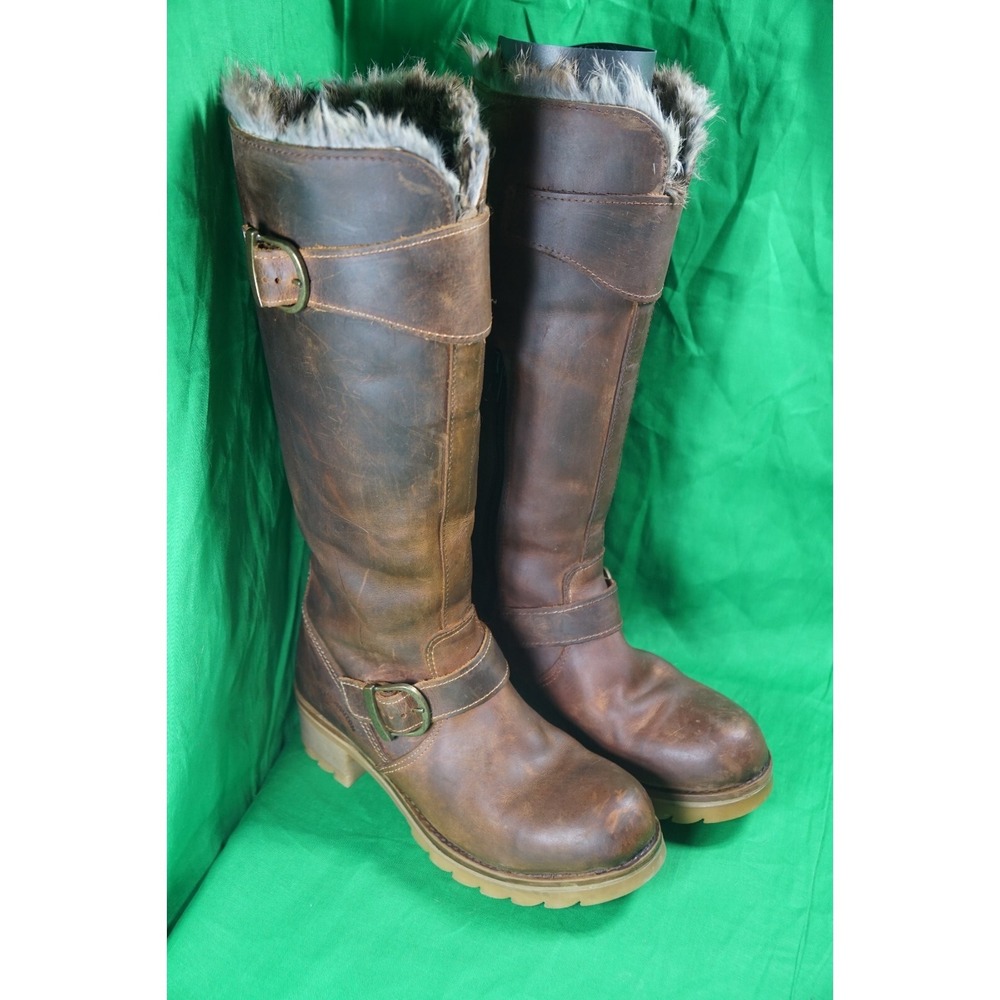 Saute Mouton Womens Shearling Lined Joanne Boots Size EU 36 / US Womens 5.5‎